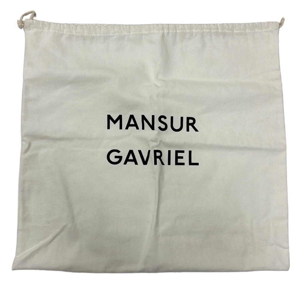 Mansur Gavriel dust bag 12”x23”